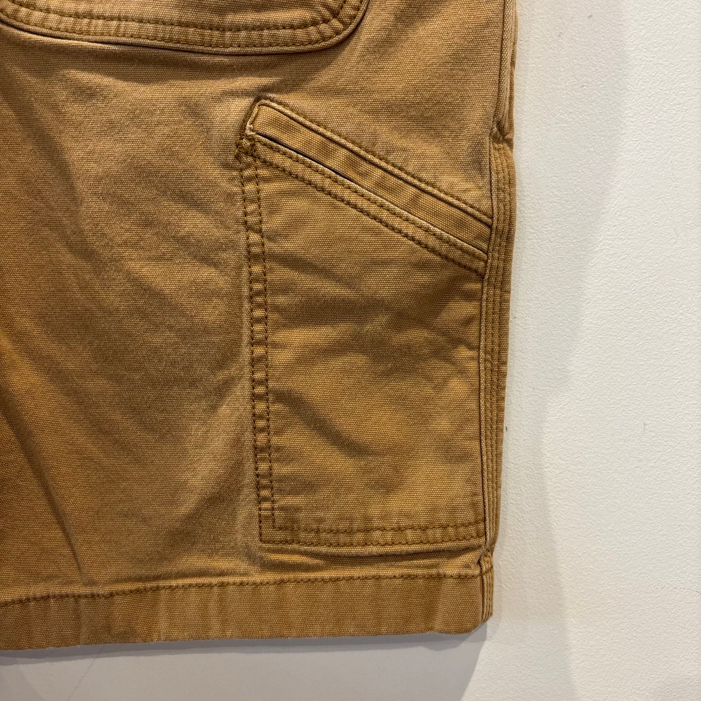 00's Carhartt カーハート Rugged Flex Rigby Short CANVAS WARK SHORT ダック ハーフパンツ B25 Hickory