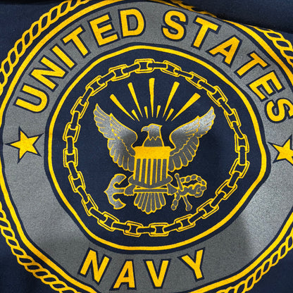 80's Soffe US NAVY ミリタリースウェット 紺 (サイズ不明)/B1394S-SO
