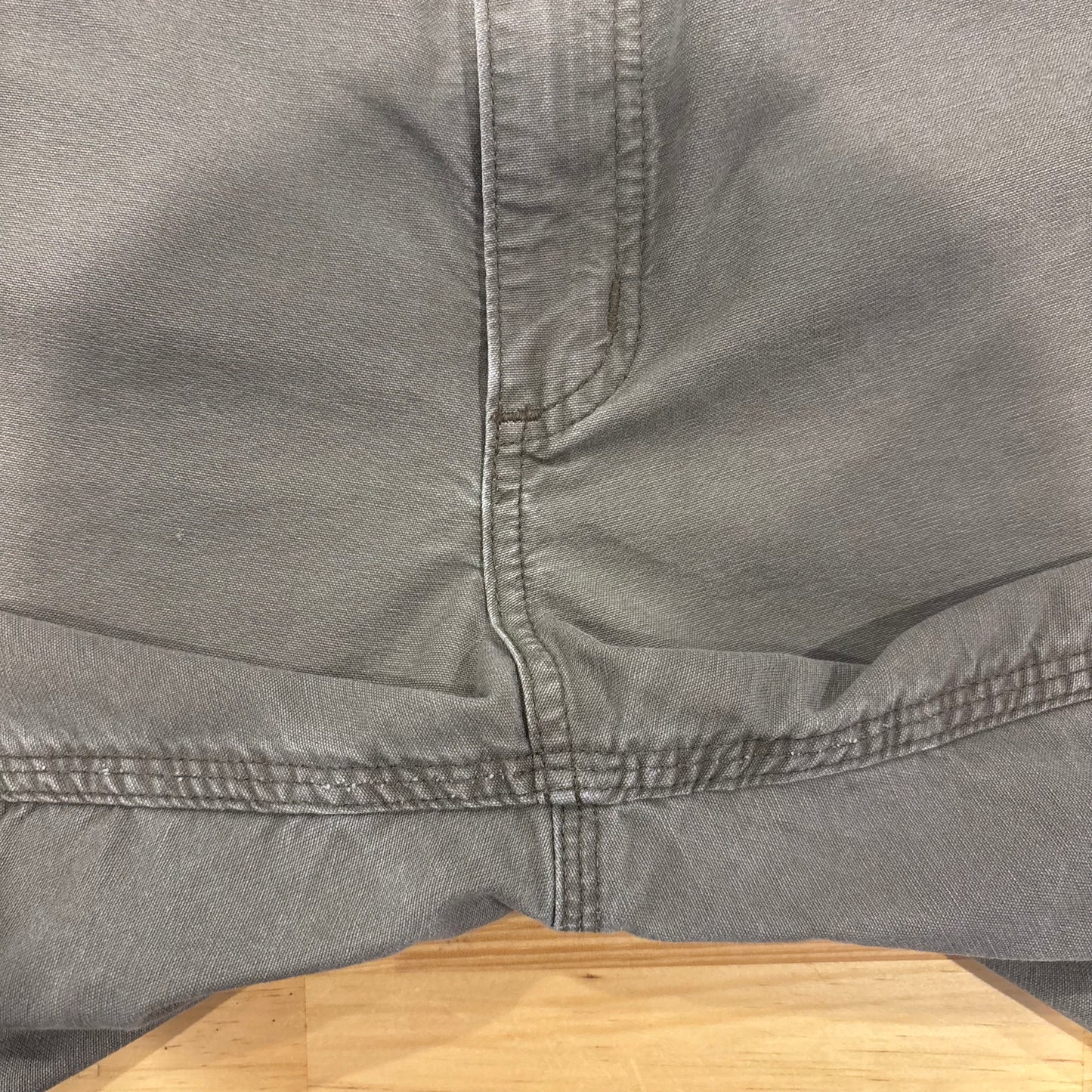 00's Carhartt カーハート ダック ハーフパンツ ブラウン系 (サイズ不明 w35相当)/B4028P-SO