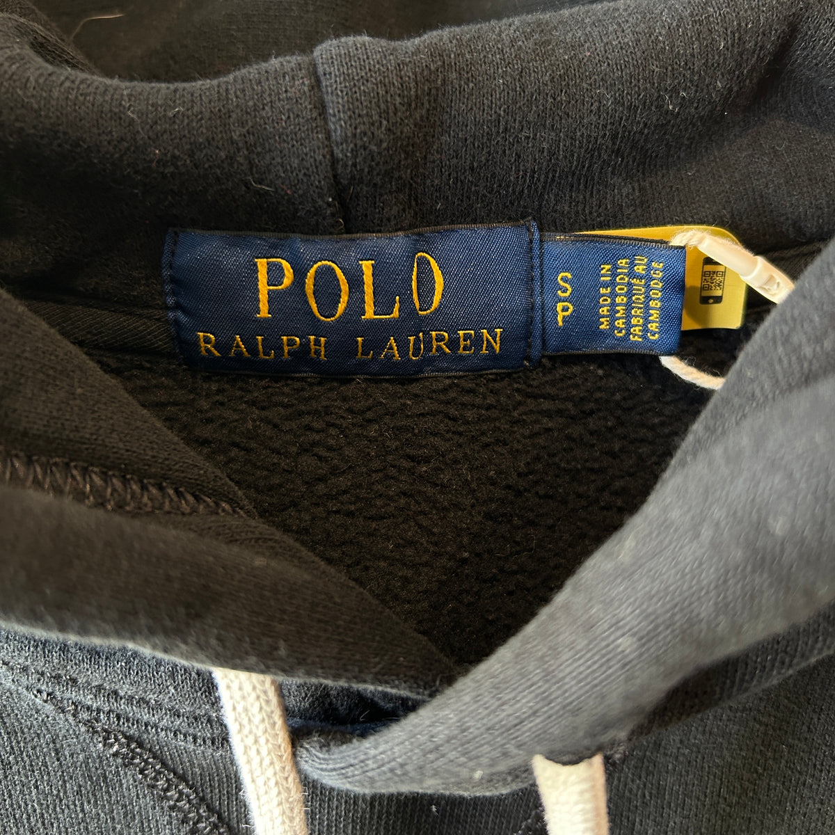 Polo Ralph Lauren ラルフローレン スウェットフーディー パーカー ブラック(S)/C1723S-SO