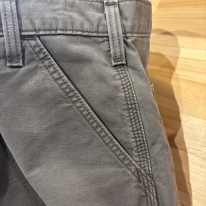 00's Carhartt カーハート ダック ハーフパンツ ブラウン系 (サイズ不明 w35相当)/B4028P-SO