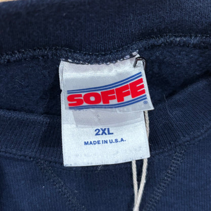 90's Soffe US NAVY ミリタリースウェット 紺 (2XL)/B0745S-SO