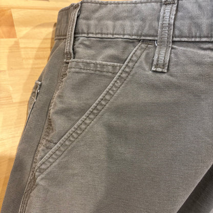 00's Carhartt カーハート ダック ハーフパンツ ブラウン系 (サイズ不明 w35相当)/B4028P-SO