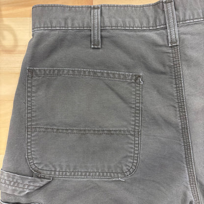 00's Carhartt カーハート ダック ハーフパンツ ブラウン系 (サイズ不明 w35相当)/B4028P-SO