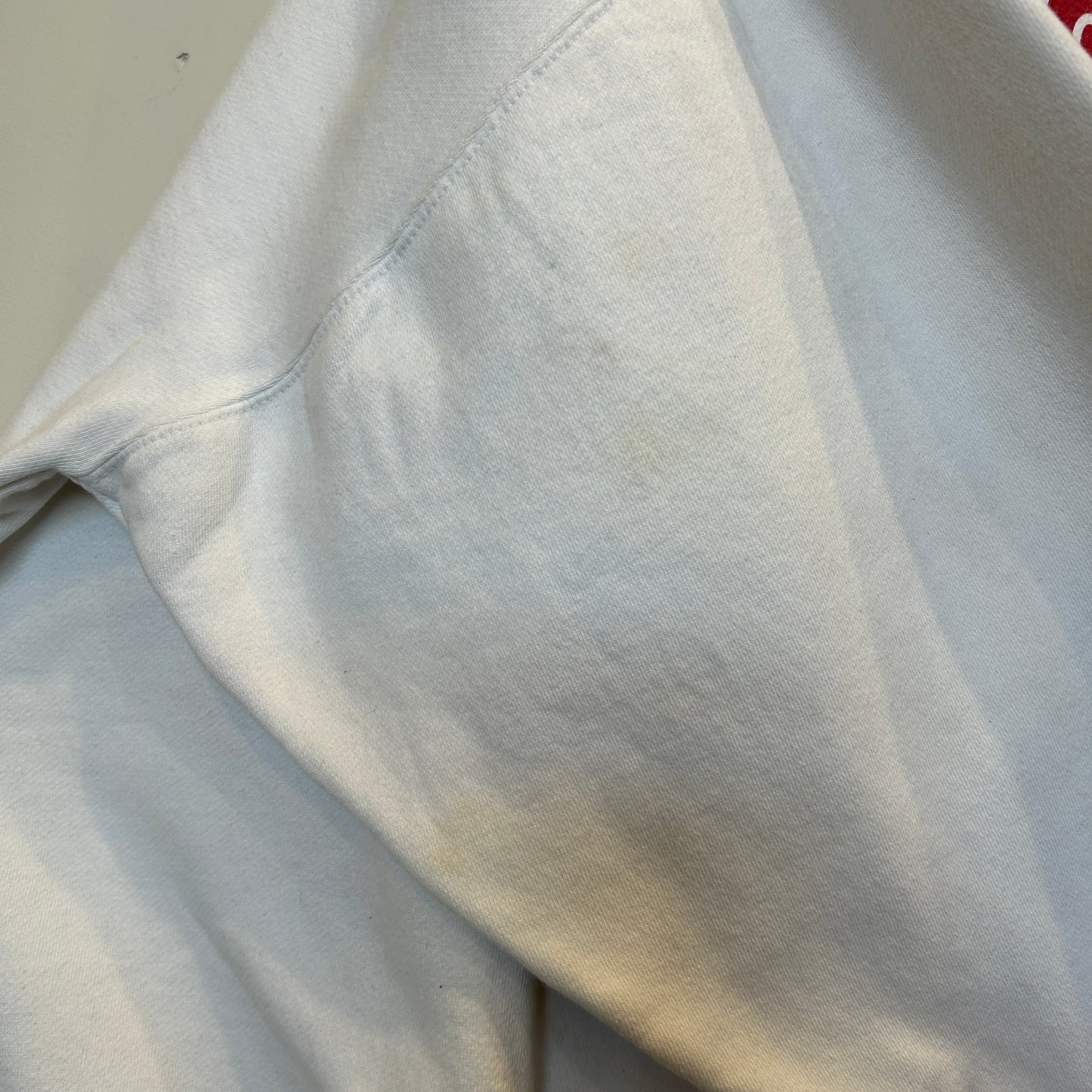 00's Gear CNN ニュースチャンネル スウェットシャツ 白 (XL)/B1256S-SO