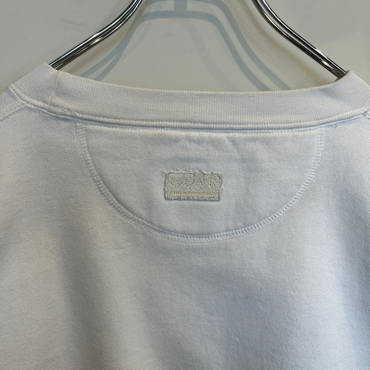 00's Gear CNN ニュースチャンネル スウェットシャツ 白 (XL)/B1256S-SO