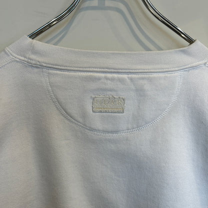 00's Gear CNN ニュースチャンネル スウェットシャツ 白 (XL)/B1256S-SO