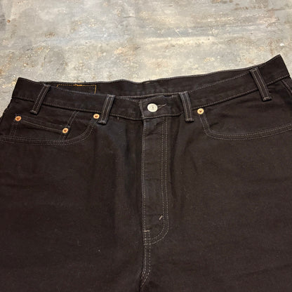 90's Levi's リーバイス 550 ブラックデニム (W38/L30) B4031P-SO