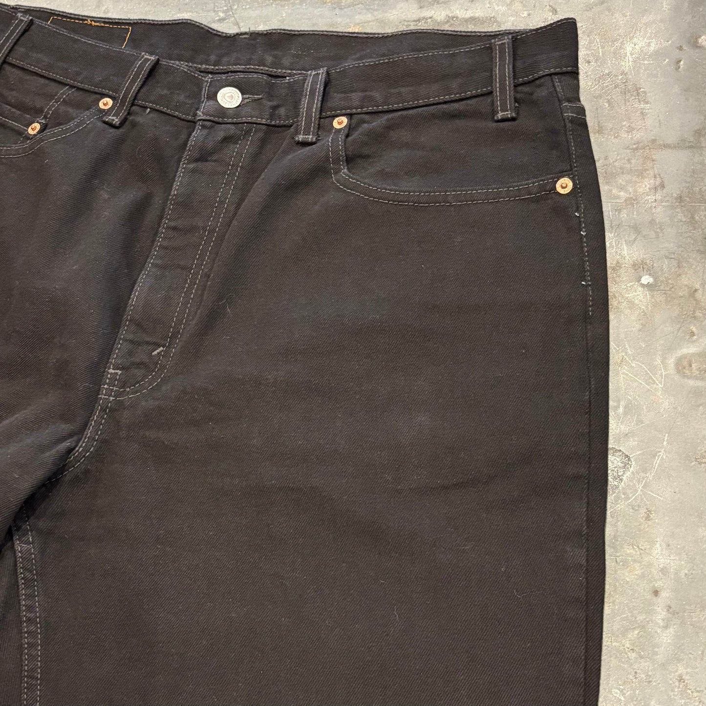 90's Levi's リーバイス 550 ブラックデニム (W38/L30) B4031P-SO