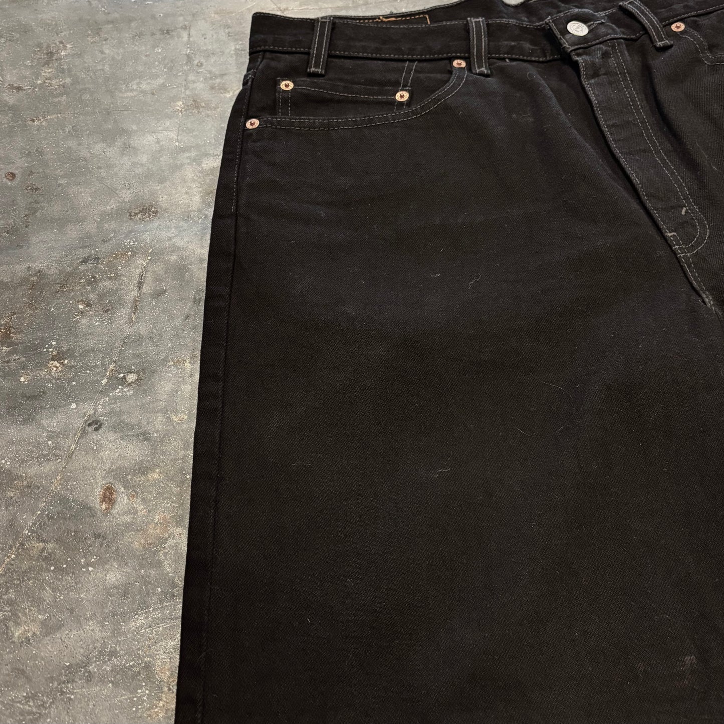 90's Levi's リーバイス 550 ブラックデニム (W38/L30) B4031P-SO