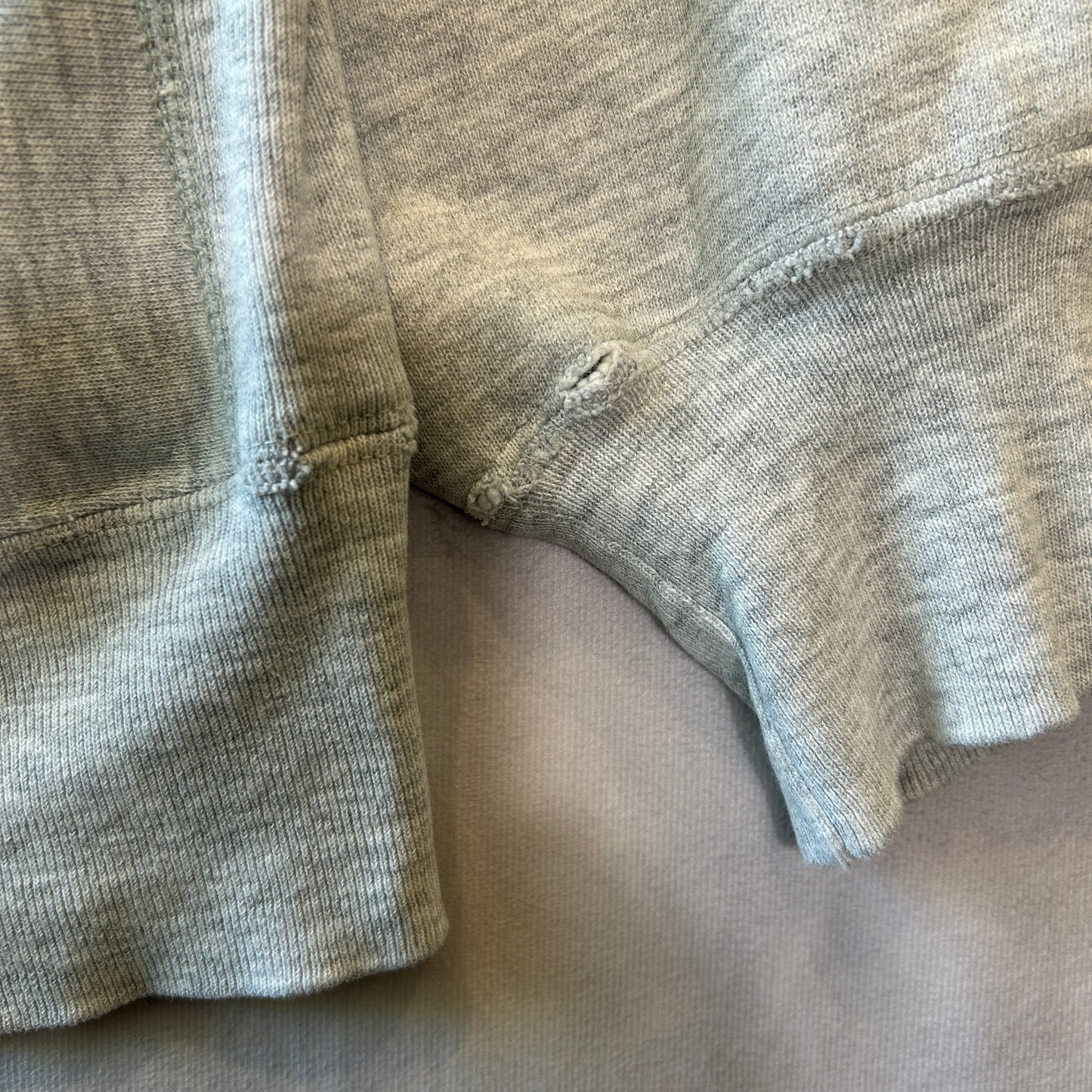 80's Champion Reverse Weave  リバースウィーブ MANKATO EAST SWIMMING カプセル３段プリント グレー(XL)/C0942R