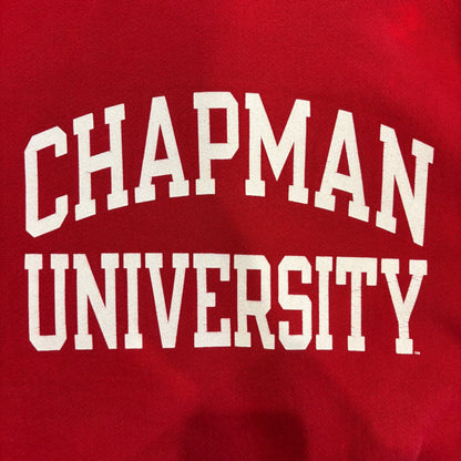 00's Champion Reverse weave リバースウィーブ US企画"CHAPMAN UNIVERSITY" カレッジスウェット 赤 (L)/B3512S-SO