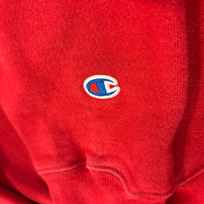 00's Champion Reverse weave リバースウィーブ US企画"CHAPMAN UNIVERSITY" カレッジスウェット 赤 (L)/B3512S-SO