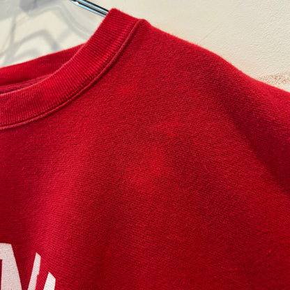 00's Champion Reverse weave リバースウィーブ US企画"CHAPMAN UNIVERSITY" カレッジスウェット 赤 (L)/B3512S-SO