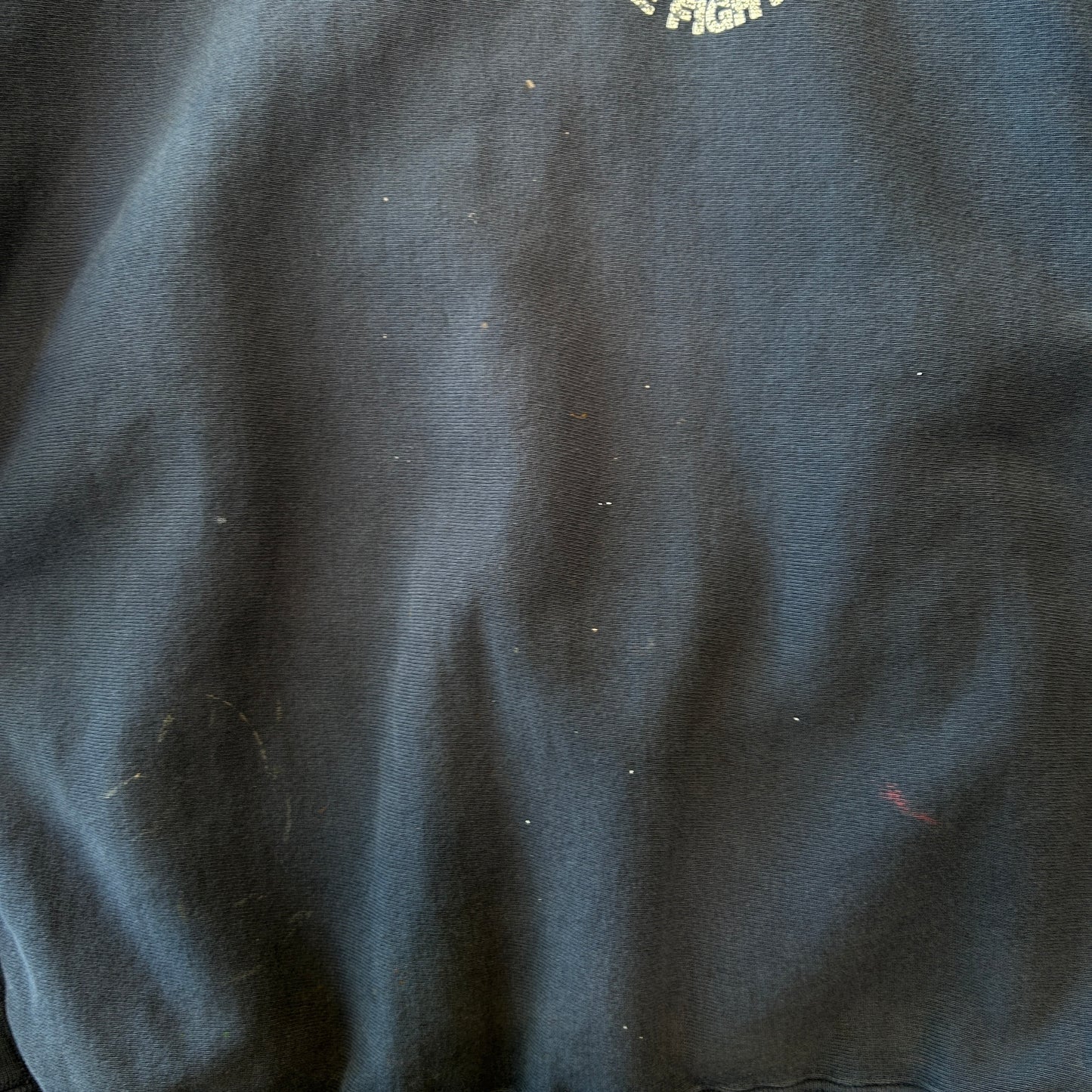 90's Champion Reverse Weave リバースウィーブ VENTNOR FIRE FIGHTER スウェットフーディー ネイビー (XL)/C0943R