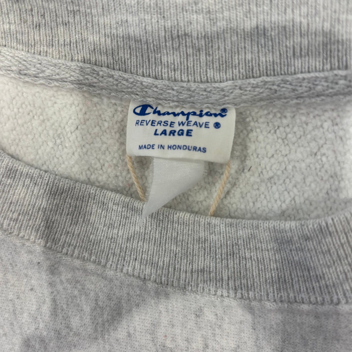 Champion Reverse weave リバースウィーブ "UNIVERSITY OF HOUSTON" カレッジスウェット グレー系 (L)/B3513S-SO