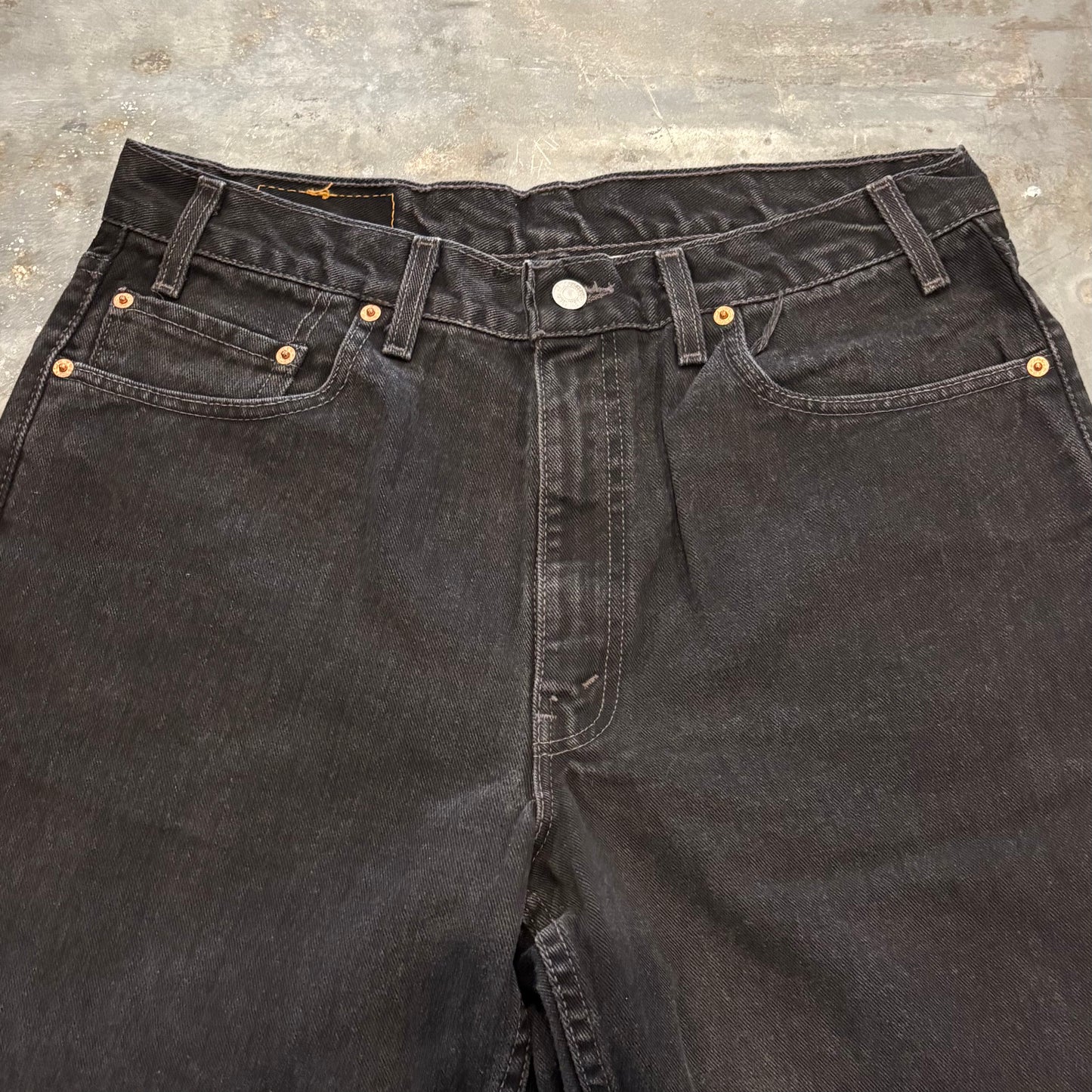 00's Levi's リーバイス550 ブラックデニム (W36/L36) B2277P-SO