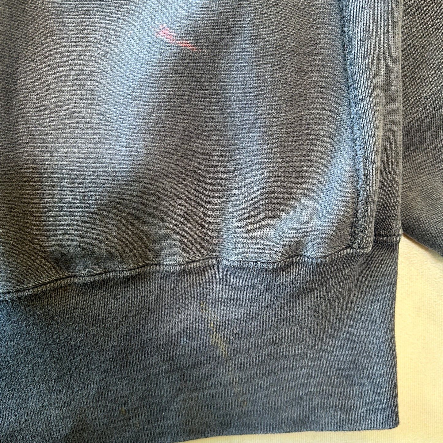 90's Champion Reverse Weave リバースウィーブ VENTNOR FIRE FIGHTER スウェットフーディー ネイビー (XL)/C0943R