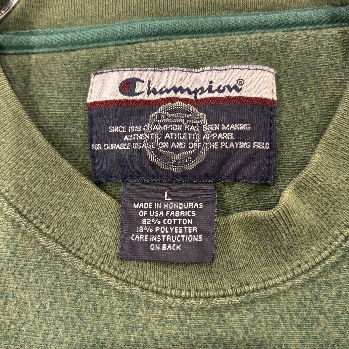 00's Champion Reverse weave リバースウィーブ "DARTMOUTH" カレッジスウェット 緑 (L)/B3515S-SO