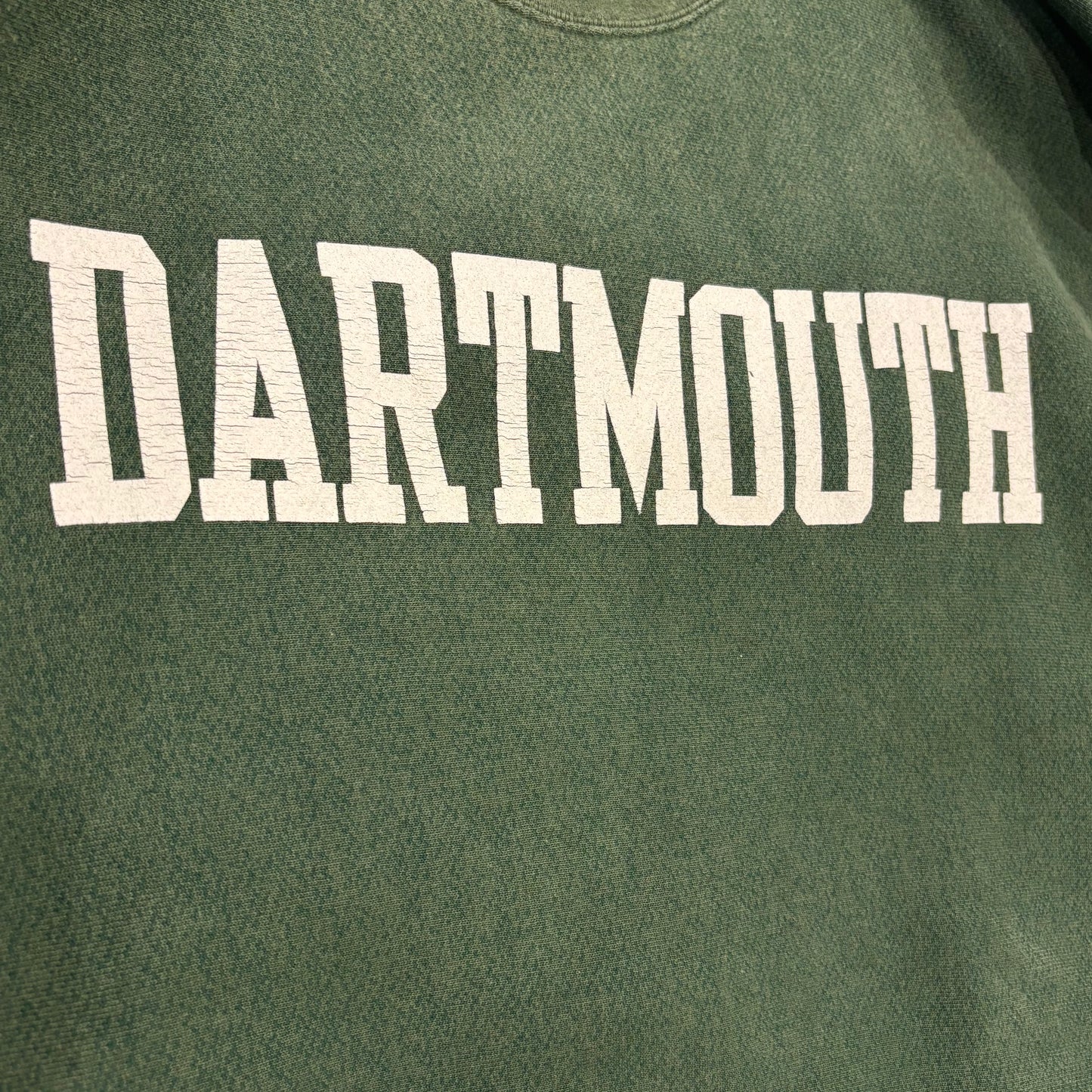 00's Champion Reverse weave リバースウィーブ "DARTMOUTH" カレッジスウェット 緑 (L)/B3515S-SO