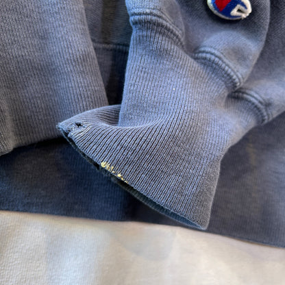 90's Champion Reverse Weave リバースウィーブ VENTNOR FIRE FIGHTER スウェットフーディー ネイビー (XL)/C0943R