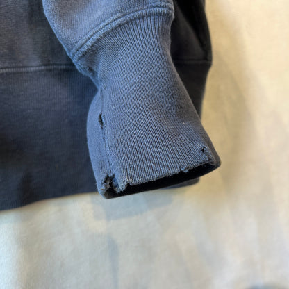 90's Champion Reverse Weave リバースウィーブ VENTNOR FIRE FIGHTER スウェットフーディー ネイビー (XL)/C0943R