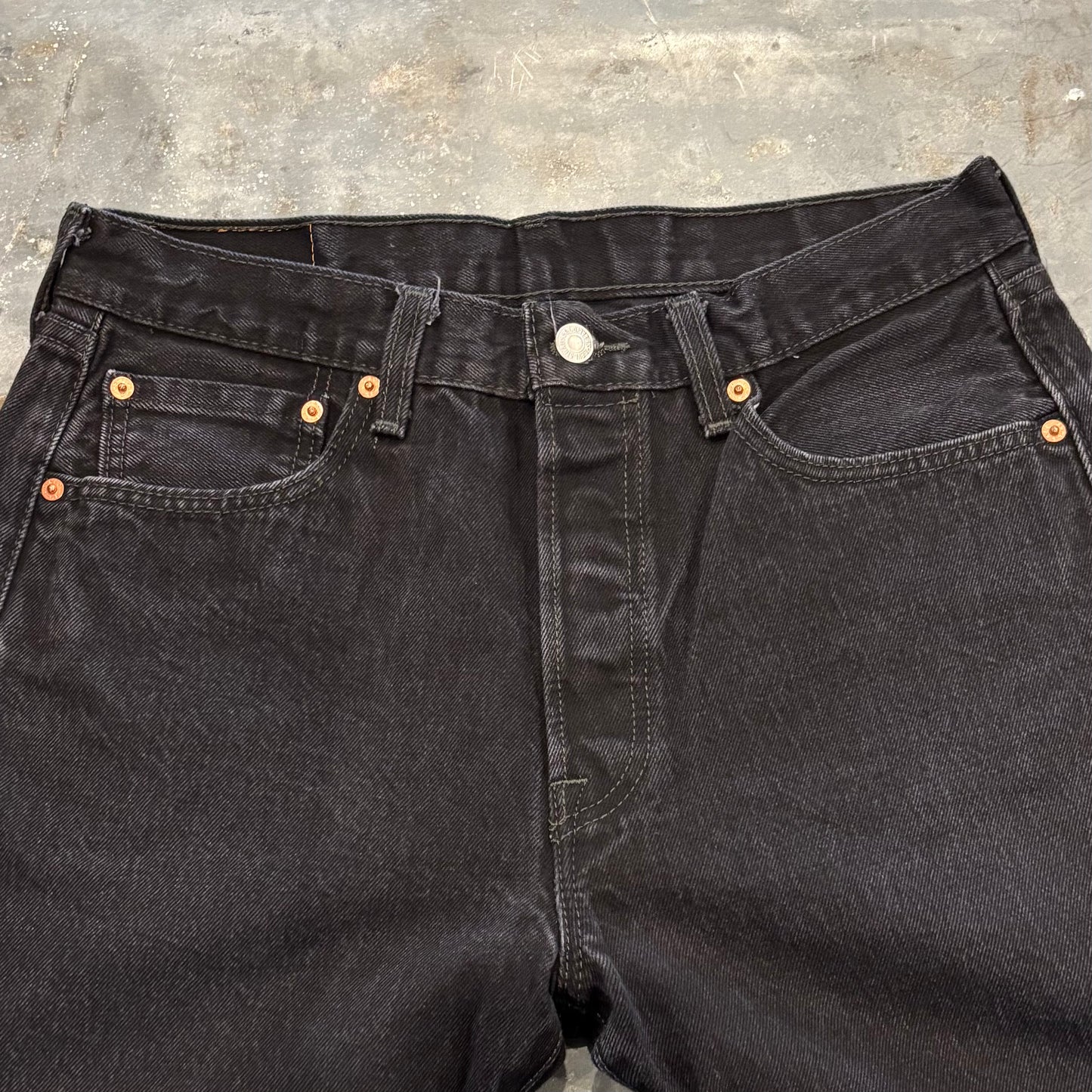 00's Levi's リーバイス550 ブラックデニム (W33/L30) B4032P-SO