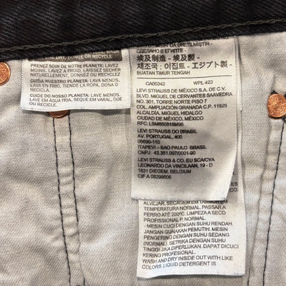 00's Levi's リーバイス550 ブラックデニム (W33/L30) B4032P-SO