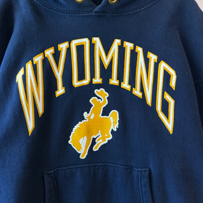 80's Champion Reverse Weave リバースウィーブ スウェットフーディー WYOMING 旧ハトメ ネイビー(M)/C0945R-SO