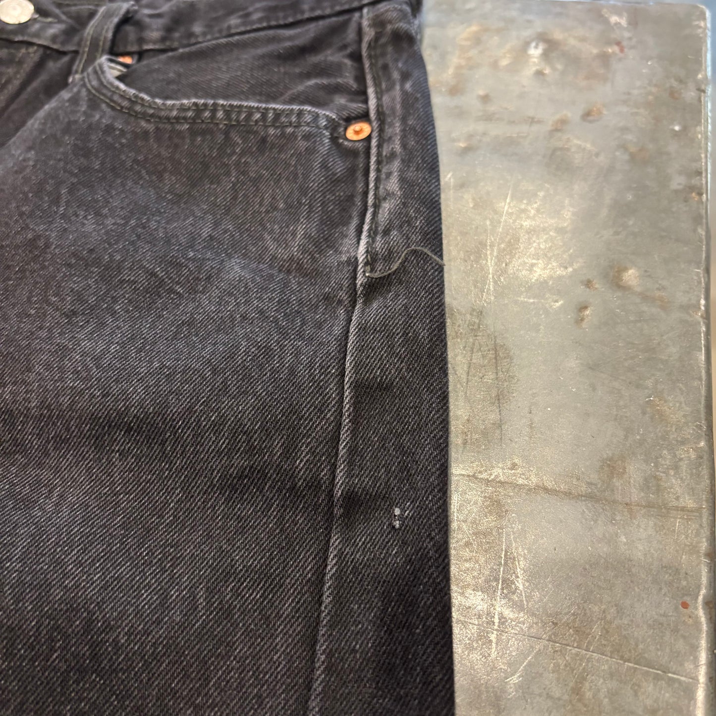 00's Levi's リーバイス550 ブラックデニム (W33/L30) B4032P-SO