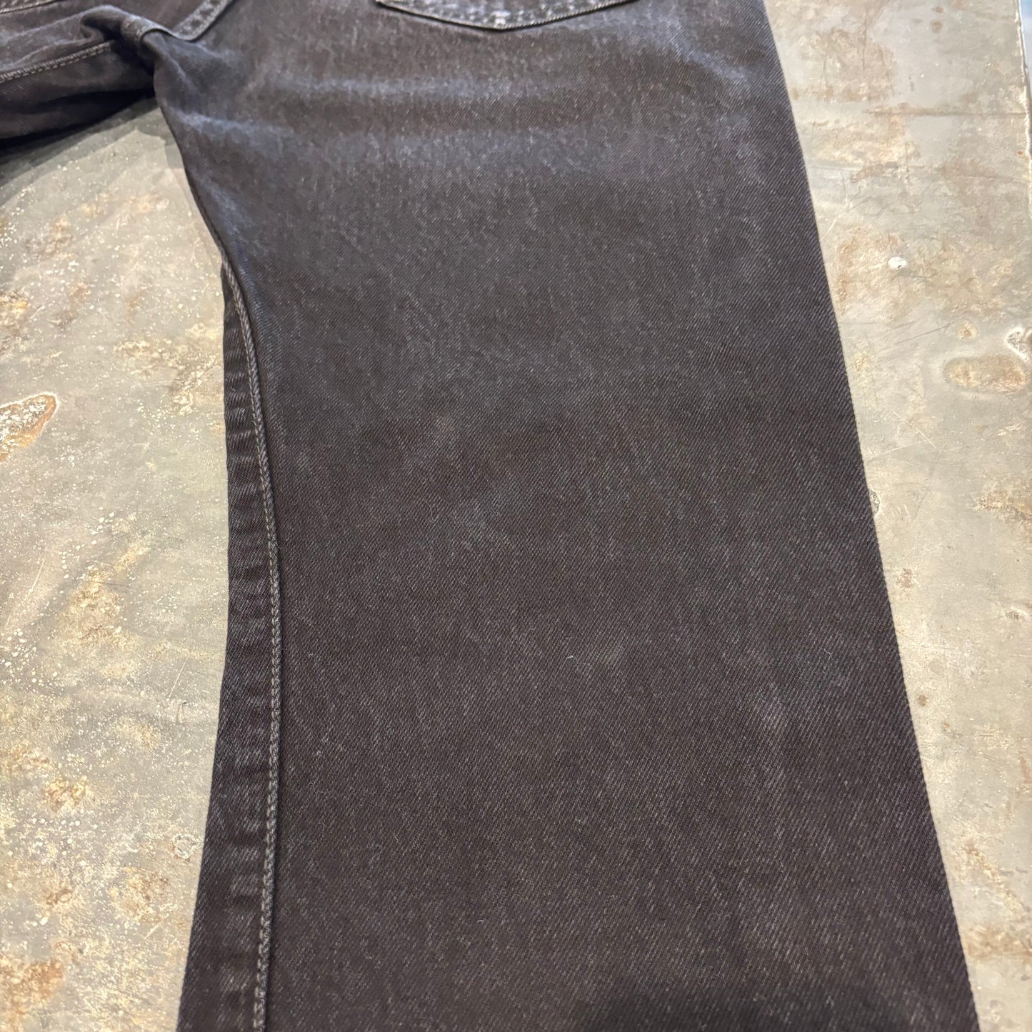 00's Levi's リーバイス550 ブラックデニム (W33/L30) B4032P-SO