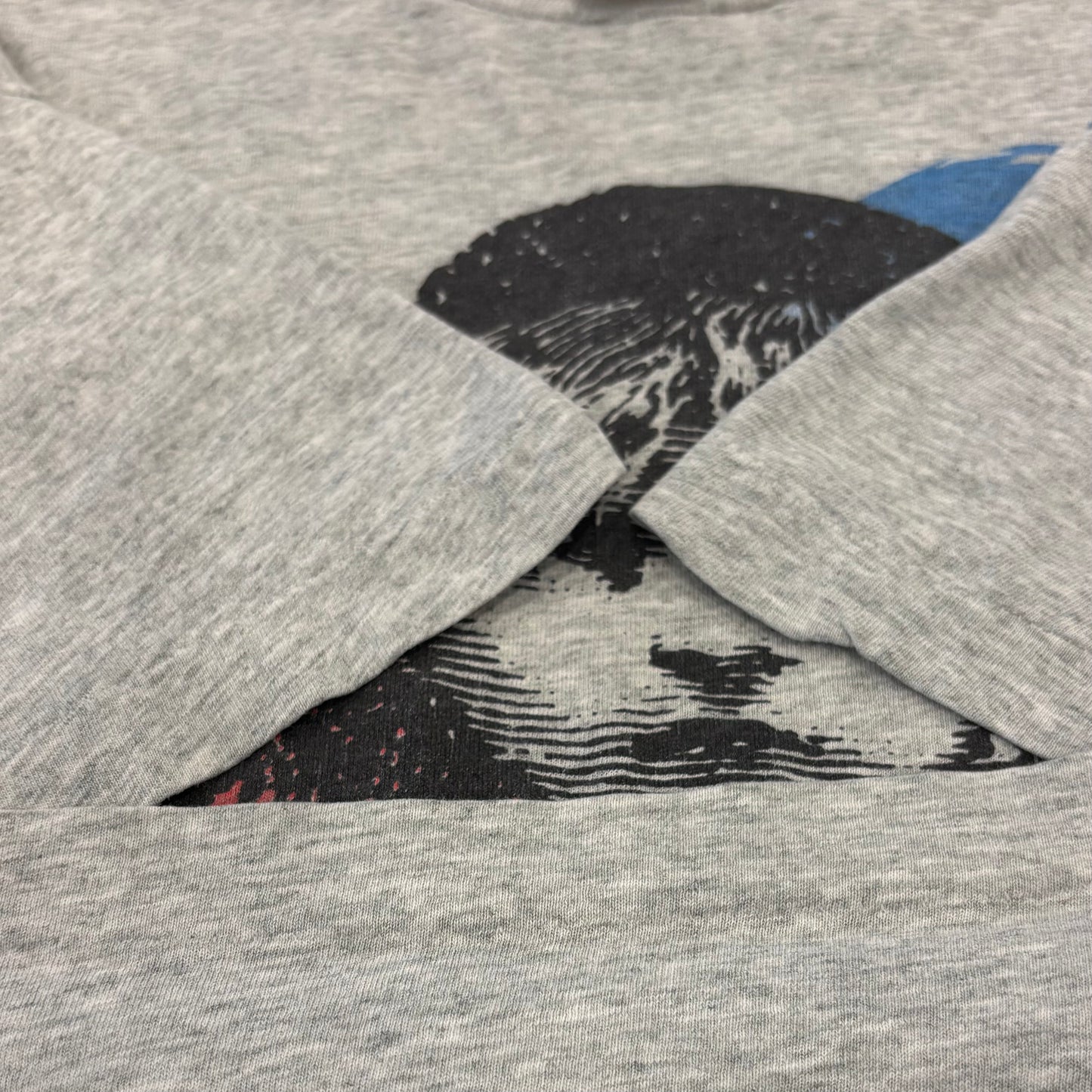 90's DEWYNTERS Les Miserables レ・ミゼラブル London コゼット ミュージカル Tシャツ グレー (L) /C0397T-SO