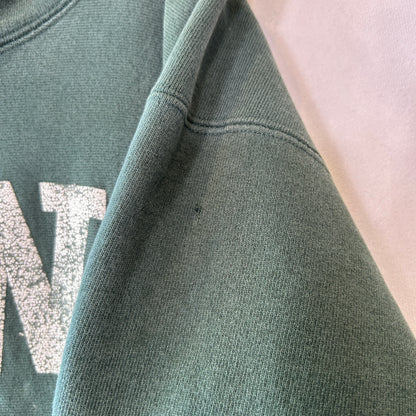 90's Champion Reverse Weave リバースウィーブ IOWA フーディー スウェット グリーン USA製(XXL)/C0946R-SO