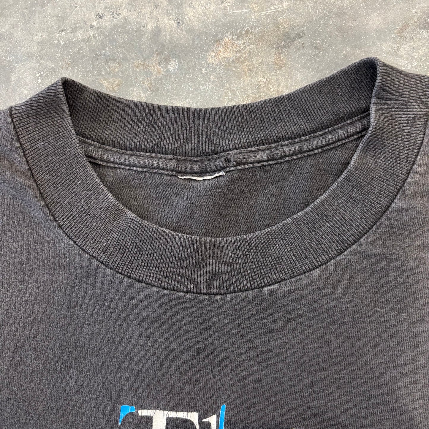 90's The PHANTOM of the OPERA オペラ座の怪人 Tシャツ 黒 (サイズ不明) /B3517T-SO