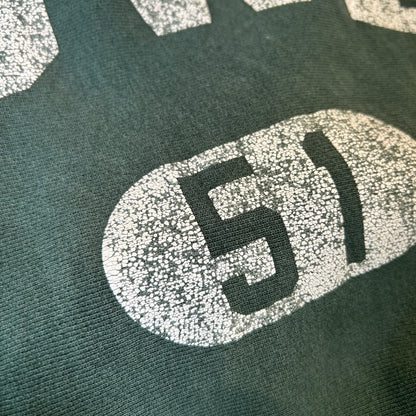 90's Champion Reverse Weave リバースウィーブ IOWA フーディー スウェット グリーン USA製(XXL)/C0946R-SO