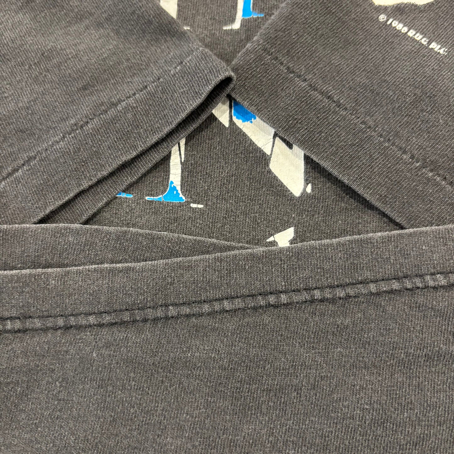 90's The PHANTOM of the OPERA オペラ座の怪人 Tシャツ 黒 (サイズ不明) /B3517T-SO