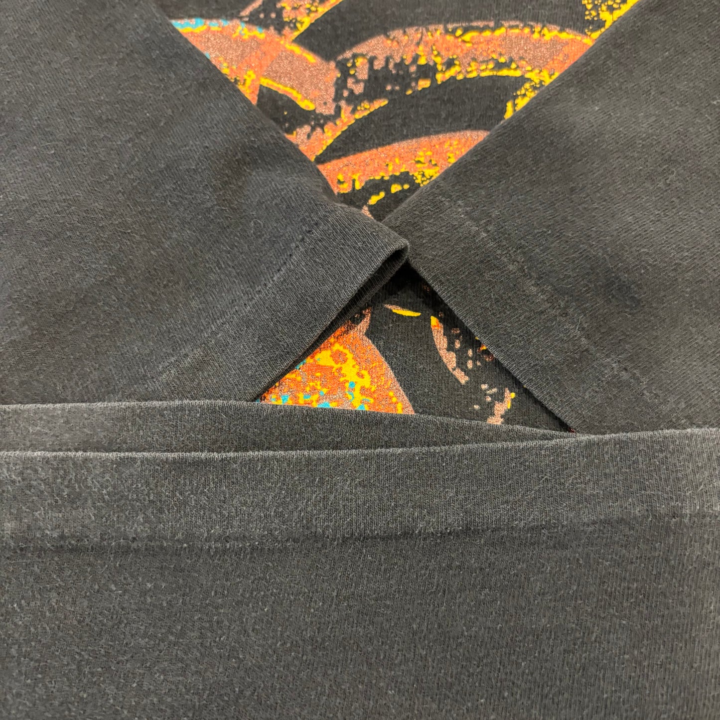 90's Hanes ヘインズ ココペリ アートTシャツ 黒 (XL) /B3516T-SO