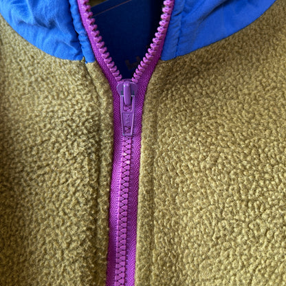 90's NIKE ACG ナイキ ハーフジップフリースプルオーバー マスタード(XL)/B3378F-SO