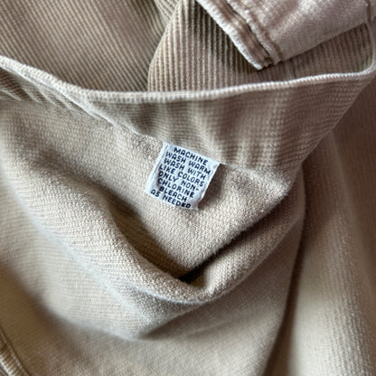 Ralph Lauren ラルフローレン ”BIG SHIRT" ボタンダウンコーデュロイシャツ ベージュ(L)/C1725SH-SO