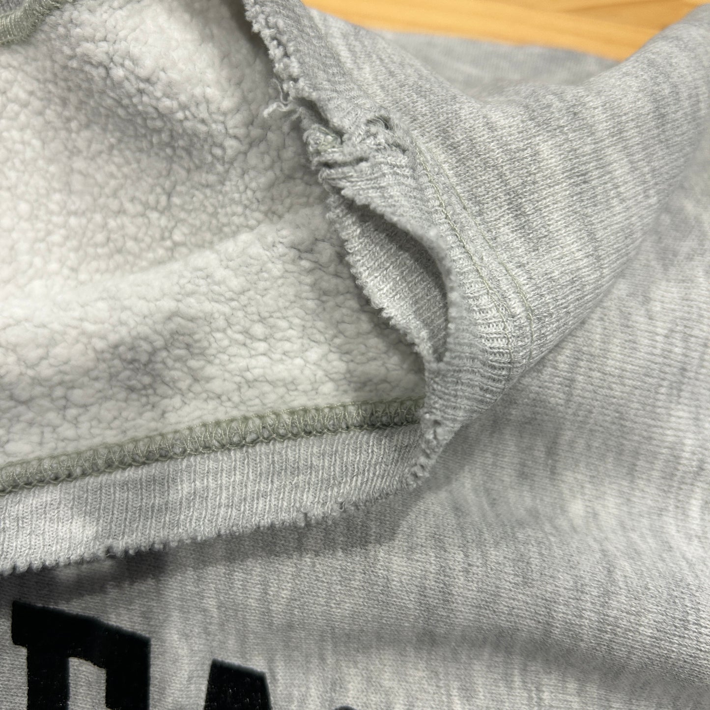 80's Champion Reverse Weave  リバースウィーブ MANKATO EAST SWIMMING カプセル３段プリント グレー(XL)/C0942R