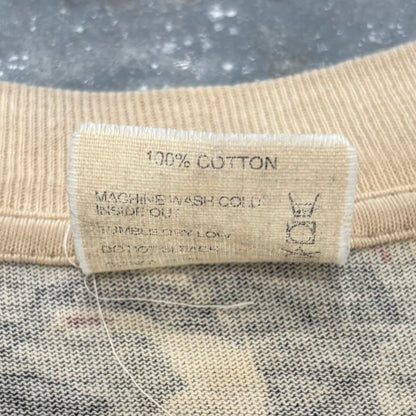 90's CAMEL ラクダ 迷彩柄 カモ柄 Tシャツ (XL) /B3518T-SO