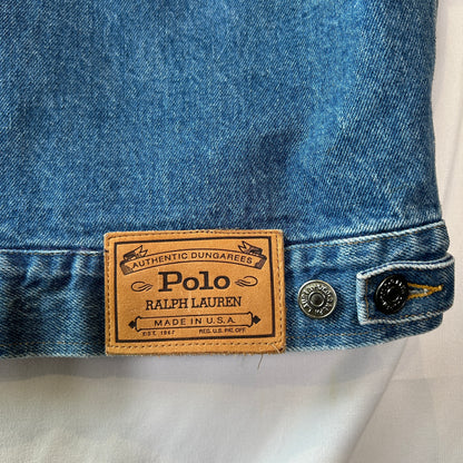 80's~90's Polo Ralph Lauren ラルフローレン デニムトラッカージャケット (XL)/C1727J-SO
