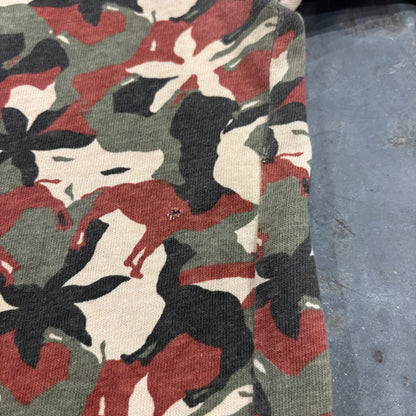 90's CAMEL ラクダ 迷彩柄 カモ柄 Tシャツ (XL) /B3518T-SO