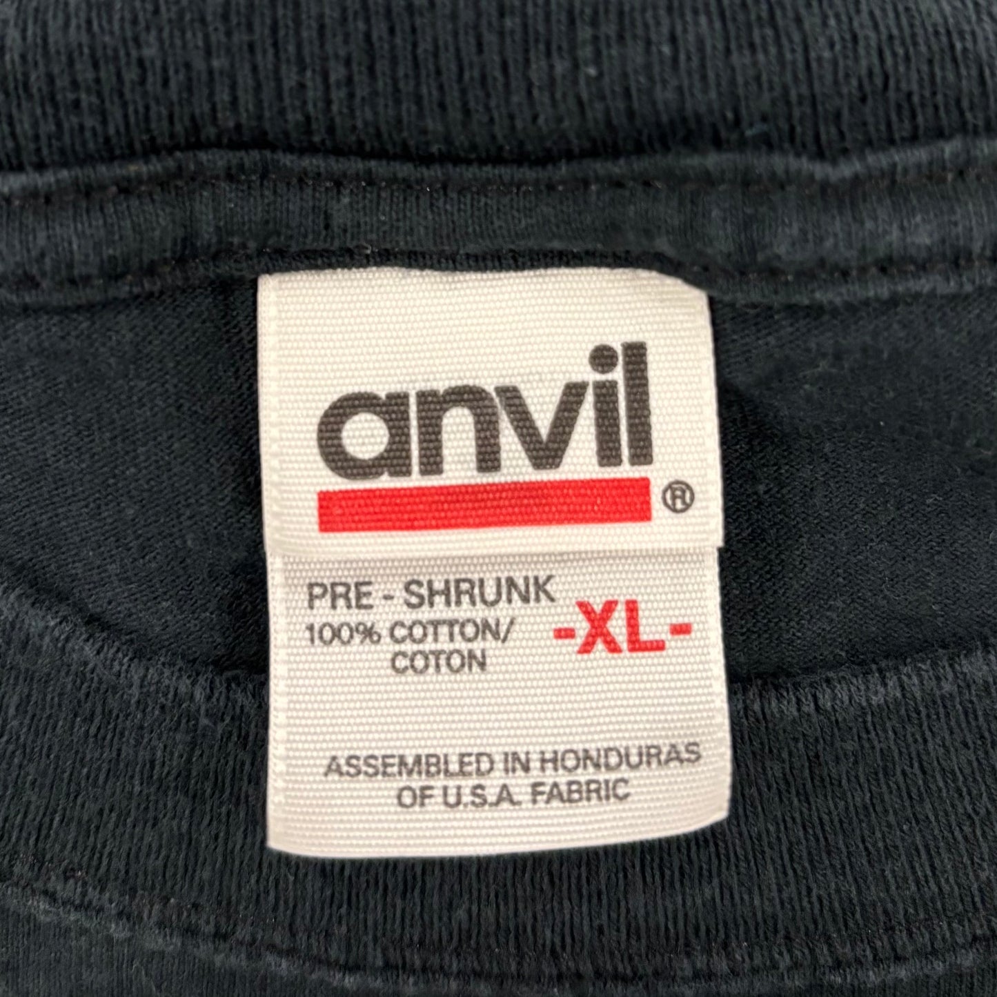 00's anvil COHIBA 葉巻 企業 Tシャツ 黒 (XL) /C0425T-SO