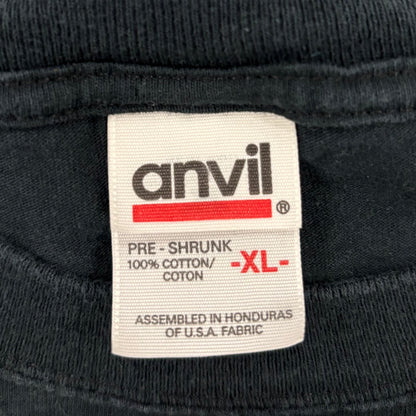 00's anvil COHIBA 葉巻 企業 Tシャツ 黒 (XL) /C0425T-SO