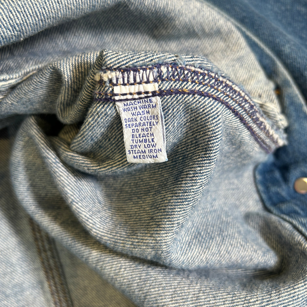 80's~90's Polo Ralph Lauren ラルフローレン デニムトラッカージャケット (XL)/C1727J-SO