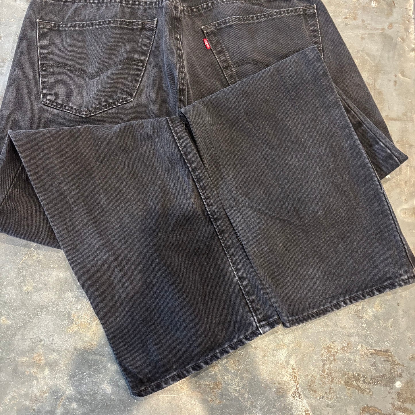 00's Levi's リーバイス 501 ブラックデニムパンツ (36×32)/A9858P-SO