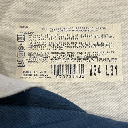 90's Dickies ディッキーズ 874 ワークパンツ USA製 ネイビー(34×31)/A8334P-SO