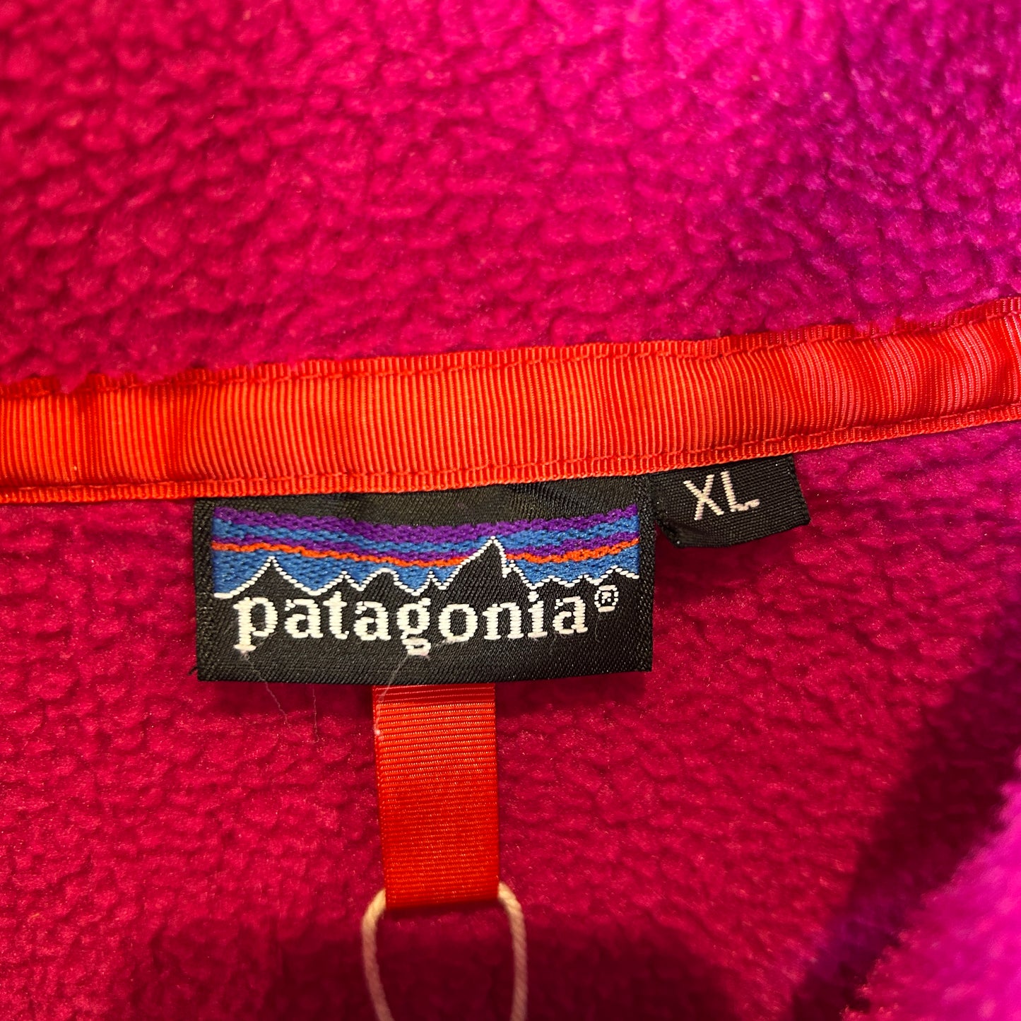 90's Patagonia パタゴニア スナップT フリースプルオーバー マゼンタ (XL)/C0080F-SO