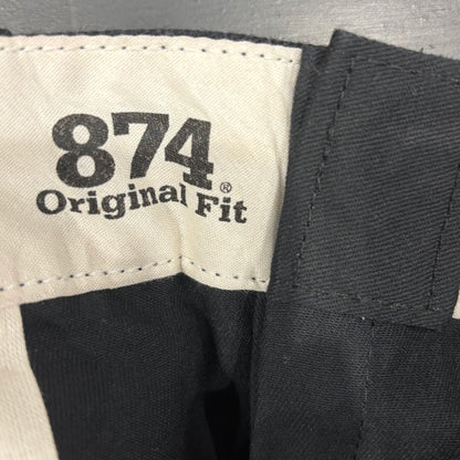 00's Dickies ディッキーズ 874 ワークパンツ 黒 (36×32)/B1030P-SO